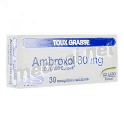 AmbroxolEG LABO CONSEIL 30 mg таб. EG LABO - LABORATOIRES EUROGENERICS (ФРАНЦИЯ)
