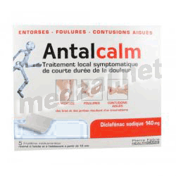 Antalcalm140 mg emplâtre médicamenteux(se) PIERRE FABRE MEDICAMENT (FRANCE)