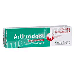 Arthrodont1 % pâte PIERRE FABRE MEDICAMENT (FRANCE)
