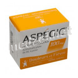 AspegicNOURRISSONS 100 mg poudre pour solution buvable SANOFI AVENTIS FRANCE (FRANCE)