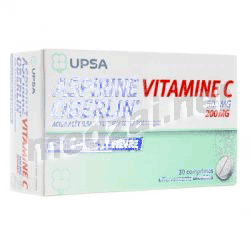 Aspirine/acide ascorbique500 mg VITAMINE C OBERLIN таб. д/пригот. шипуч. напитка УПСА САС (ФРАНЦИЯ)