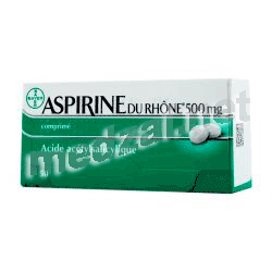 Aspirine du rhone  comprimé BAYER HEALTHCARE (FRANCE) Posologie et mode d