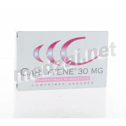 Carlytene30 mg comprimé enrobé MEDA PHARMA (FRANCE)