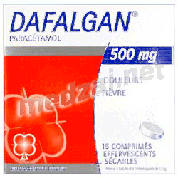 Dafalgan500 mg comprimé effervescent(e) sécable UPSA (FRANCE)