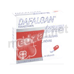 Dafalgan500 mg капс. желатин. УПСА САС (ФРАНЦИЯ)
