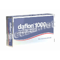 Daflon1000 mg таб., покр. плен. обол. Лаборатории Сервье (ФРАНЦИЯ)
