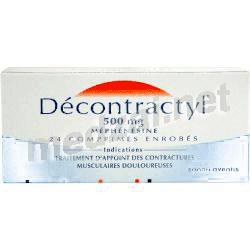 Decontractyl500 mg comprimé enrobé SANOFI AVENTIS FRANCE (FRANCE)