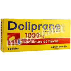 Doliprane1000 mg капс. желатин. Санофи-Авентис Франс (ФРАНЦИЯ)