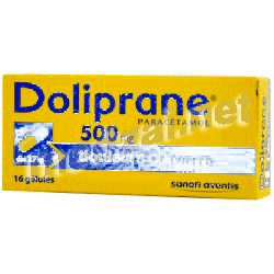 Doliprane500 mg капс. желатин. Санофи-Авентис Франс (ФРАНЦИЯ)