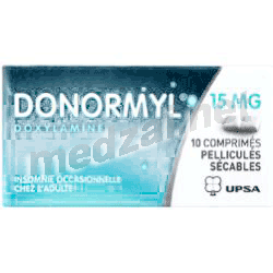Donormyl15 mg comprimé pelliculé sécable UPSA (FRANCE)