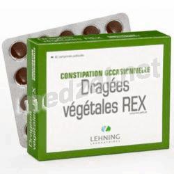 Dragees vegetales rex comprimé pelliculé Laboratoires LEHNING (FRANCE)