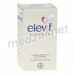 Elevit vitamine b9 comprimé pelliculé BAYER HEALTHCARE (FRANCE)