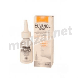 Euvanol spray solution pour pulvérisation MERCK MEDICATION FAMILIALE (FRANCE)