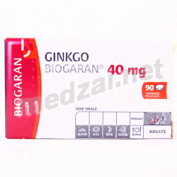GinkgoBIOGARAN 40 mg comprimé pelliculé TOP PHARM (FRANCE)
