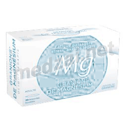 Granions de magnesium3,82 mg/2 ml solution buvable GRANIONS (MONACO)