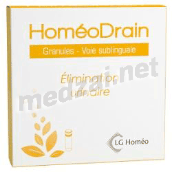 Homeodrain  granules LG HOMEO (FRANCE) Posologie et mode d