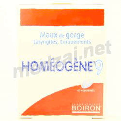 Homeogene  comprimé BOIRON (FRANCE) Posologie et mode d