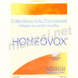 Homeovox  comprimé enrobé BOIRON (FRANCE) Posologie et mode d