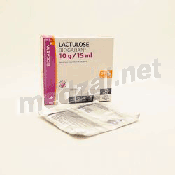 LactuloseBIOGARAN 10 g/15 ml р-р д/приема внутрь BIOGARAN (ФРАНЦИЯ)