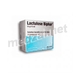LactuloseBIPHAR 10 g/15 ml solution buvable MYLAN MEDICAL (FRANCE)