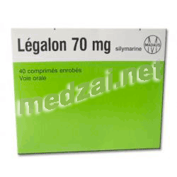 Legalon70 mg comprimé enrobé ROTTAPHARM (FRANCE)
