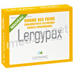Lergypax comprimé orodispersible Laboratoires LEHNING (FRANCE)