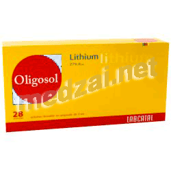 Lithium oligosol solution buvable ou LABCATAL (FRANCE)