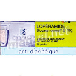 Loperamide  gélule BIOGARAN (FRANCE) Posologie et mode d