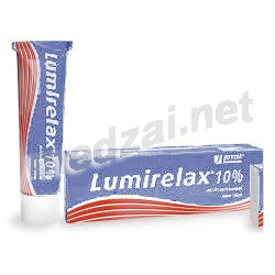 Lumirelax10 % crème LABORATOIRES JUVISE PHARMACEUTICALS (FRANCE)