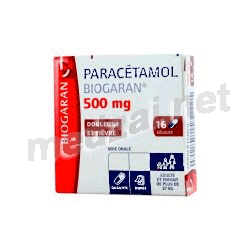 Paracetamol  gélule BIOGARAN (FRANCE) Posologie et mode d
