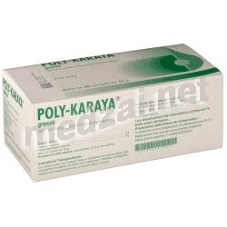 Poly-karaya  granulés CHEPLAPHARM Arzneimittel GmbH (ALLEMAGNE) Posologie et mode d