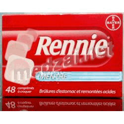 Rennie  comprimé BAYER HEALTHCARE (FRANCE) Posologie et mode d