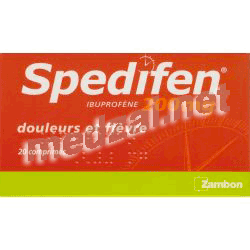 Spedifen  comprimé ZAMBON FRANCE (FRANCE) Posologie et mode d
