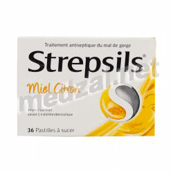 StrepsilsMIEL CITRON pastille à sucer RECKITT BENCKISER HEALTHCARE FRANCE (FRANCE)