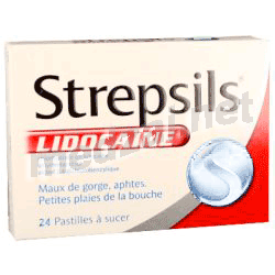 Strepsils lidocaine  pastille RECKITT BENCKISER HEALTHCARE FRANCE (FRANCE) Posologie et mode d
