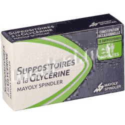 Suppositoires a la glycerineMAYOLY SPINDLER ADULTES suppositoire LABORATOIRES MAYOLY SPINDLER (FRANCE)