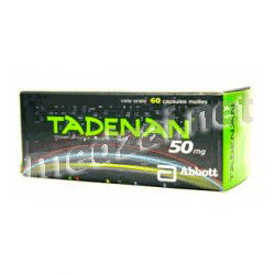 Tadenan50 mg капс. мягкие MYLAN MEDICAL (ФРАНЦИЯ)