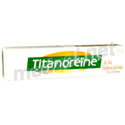 Titanoreine a la lidocaine2 % crème JOHNSON & JOHNSON SANTE BEAUTE FRANCE (FRANCE)