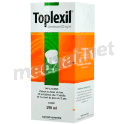 Toplexil0,33 mg/ml sirop SANOFI AVENTIS FRANCE (FRANCE)