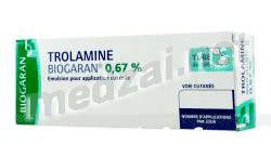 TrolamineBIOGARAN 0,67 % émulsion pour application SOCIETE ALEPT (FRANCE)