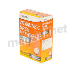 Vitamine c  comprimé effervescent(e) UPSA (FRANCE) Posologie et mode d