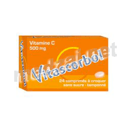 VitascorbolSANS SUCRE TAMPONNE 500 mg таб. жеват. COOPER (ФРАНЦИЯ)