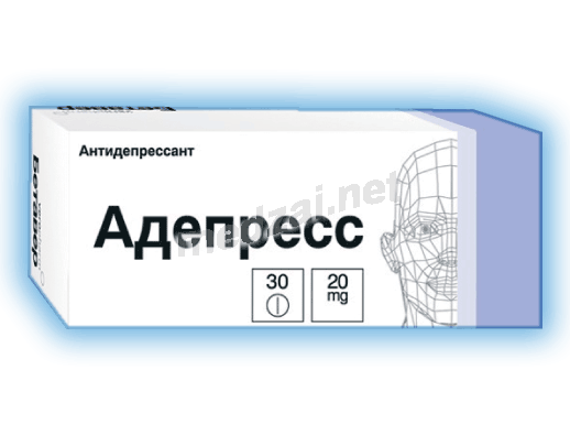 Адепресс comprimé enrobé Veropharm (Fédération de Russie)