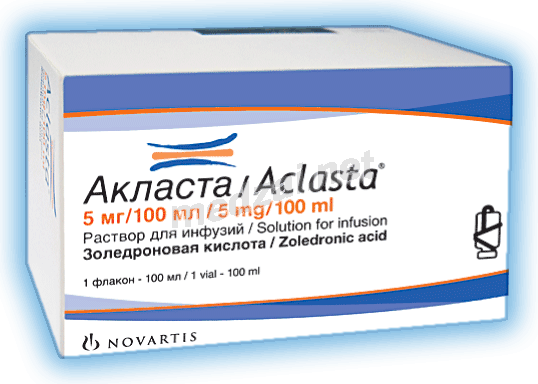 Акласта solution pour perfusion Novartis Pharma AG (Suisse)