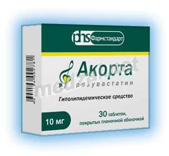 Акорта comprimé pelliculé PHS-Tomskhimpharm JSC (Fédération de Russie)