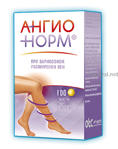 Ангионорм таблетки, покрытые оболочкой; ПАО "Отисифарм" (Россия)