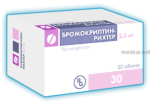 Бромокриптин-Рихтер таблетки; Гедеон Рихтер ОАО (ВЕНГРИЯ)