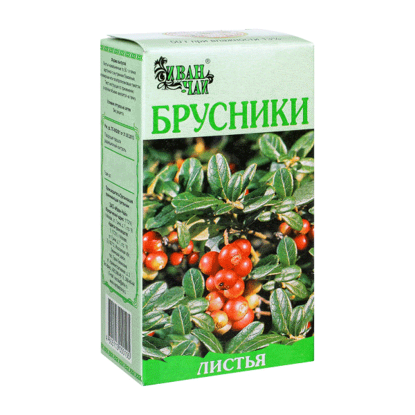 Брусники листья  ZAO "Ivan-chay" (Fédération de Russie)