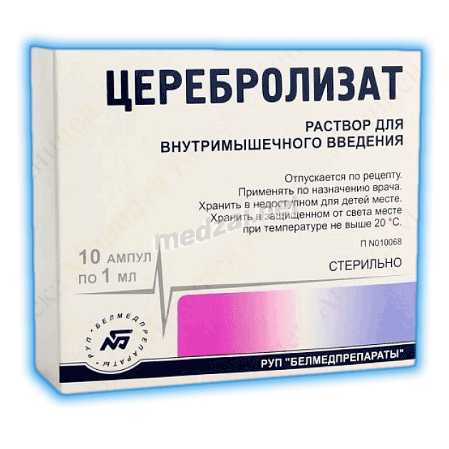 Церебролизат solution injectable (IM) Belmedpreparaty (République de Biélorussie)