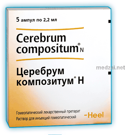 Cerebrum compositum<sup>®</sup> n  solution injectable BIOLOGISCHE HEILMITTEL HEEL (ALLEMAGNE) Posologie et mode d